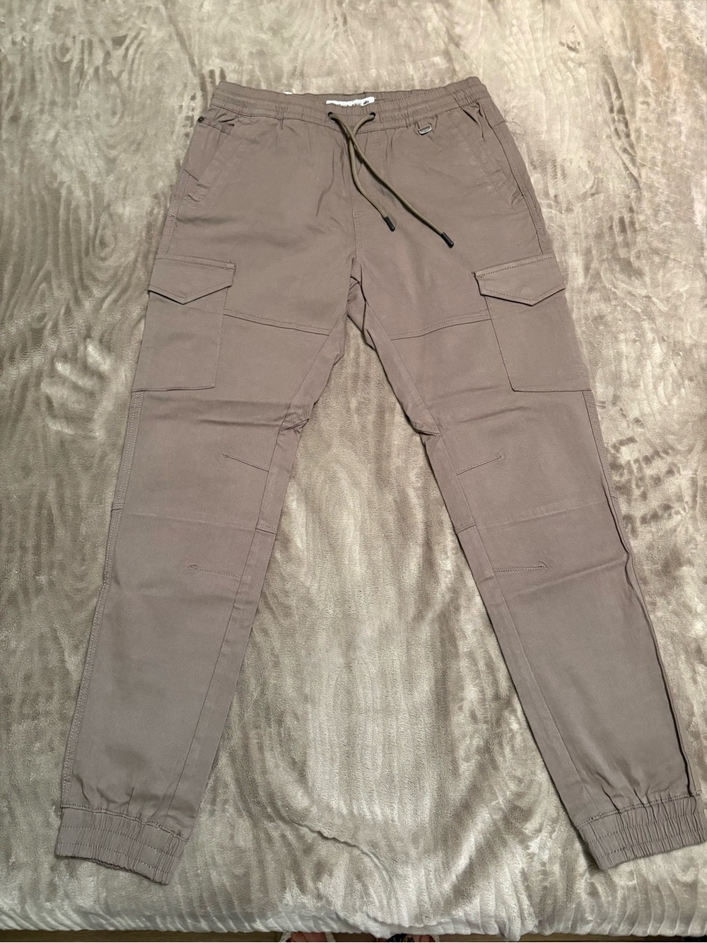 Projek Raw Men’s Cargo Jogger Pants in Taupe